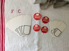 画像1: フランスヴィンテージ　タグセット 24枚 (1)