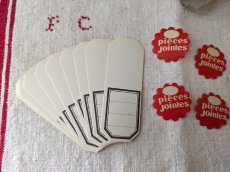 画像2: フランスヴィンテージ　タグセット 24枚 (2)