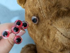 画像6: フランス 1930-50年頃 グラスアイ 5本セット／赤10mm (6)