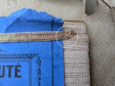 画像7: フランスアンティーク ラベル付き7mm幅レース 25m (7)