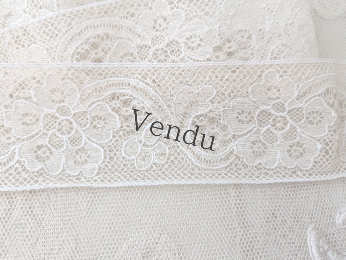 画像2: フランスヴィンテージ カレーレース313cm (2)