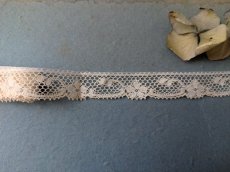 画像4: フランスアンティーク スカラップレース111cm (4)