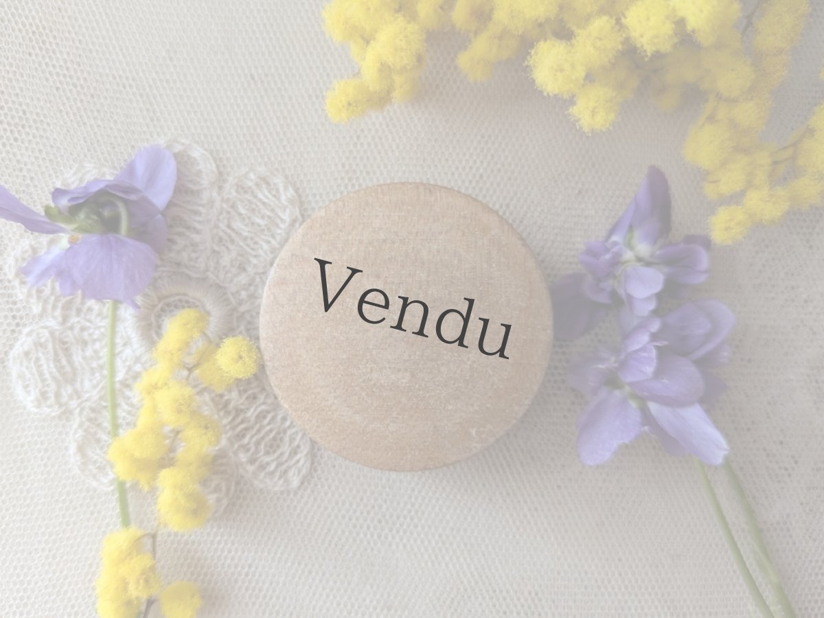 画像5: フランスヴィンテージ 木製すみれのピルケース (5)