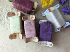 画像6: フランス 1900-1930年 立体糸巻き 5色セット (6)