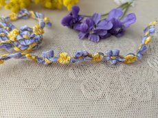 画像5: フランスヴィンテージ　ロココリボン 3色セット (5)