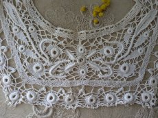 画像5: ベルギーアンティーク ロザリンペルレのつけ襟 (5)