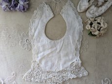 画像1: フランスアンティーク バテンレースのバボワール (1)