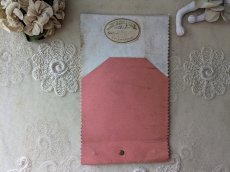 画像1: フランスアンティーク タグつき布見本帳 (1)