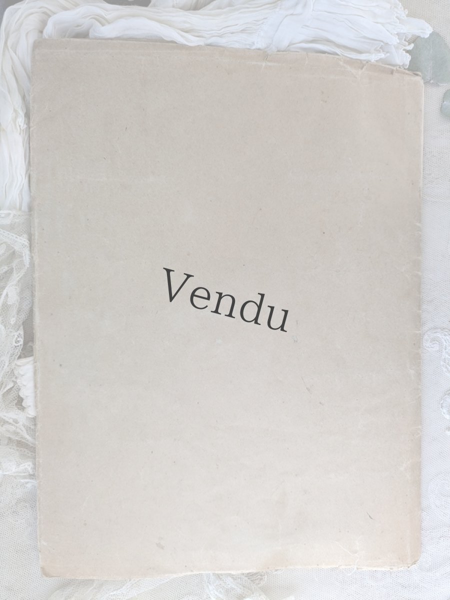 画像10: フランスアンティーク　Germaine(ジェルメーヌ)のクチュリエールノート (10)