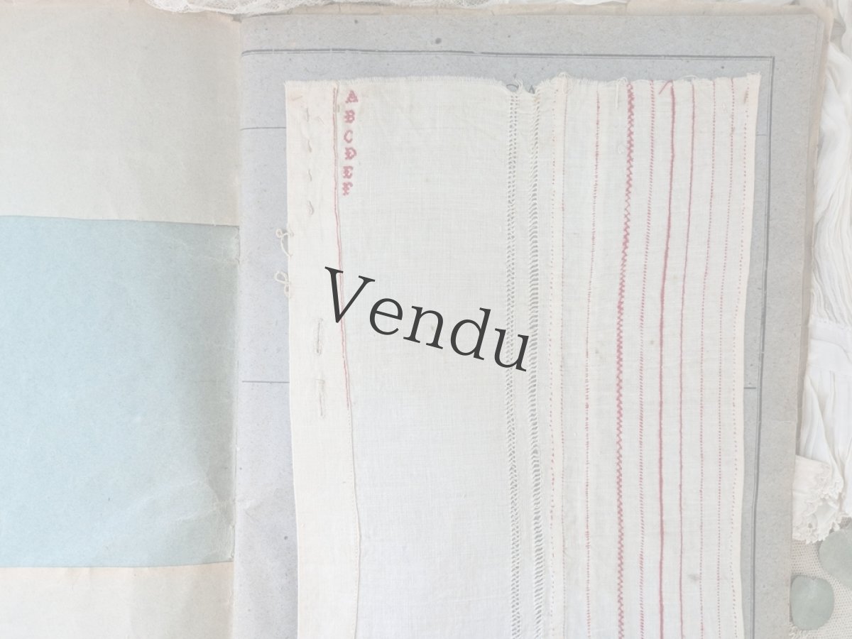 画像3: フランスアンティーク　Germaine(ジェルメーヌ)のクチュリエールノート (3)