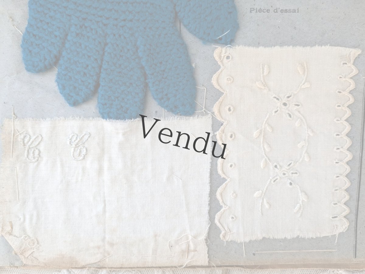 画像5: フランスアンティーク　Germaine(ジェルメーヌ)のクチュリエールノート (5)