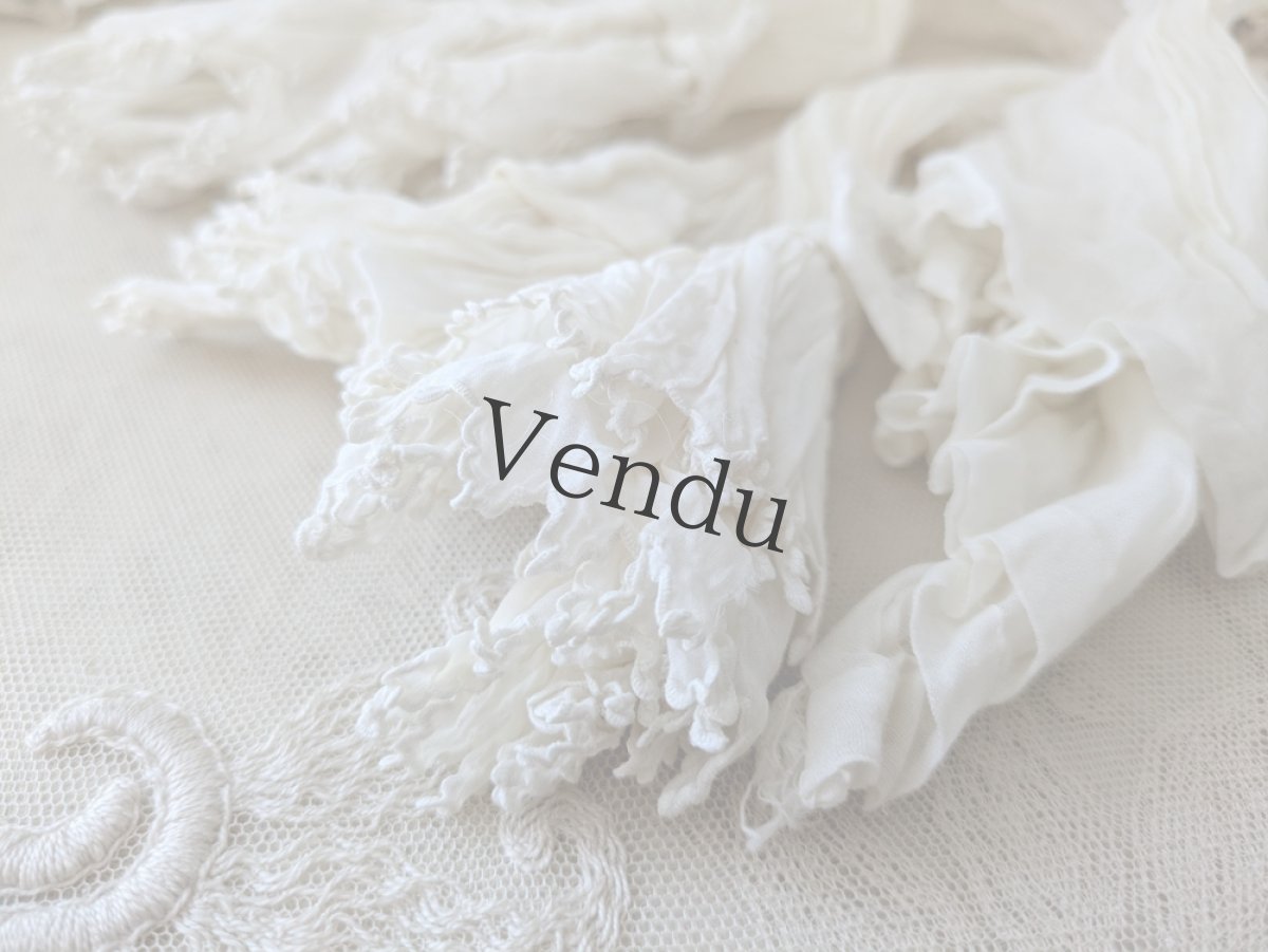 画像3: フランスアンティーク ペアのお袖 (3)