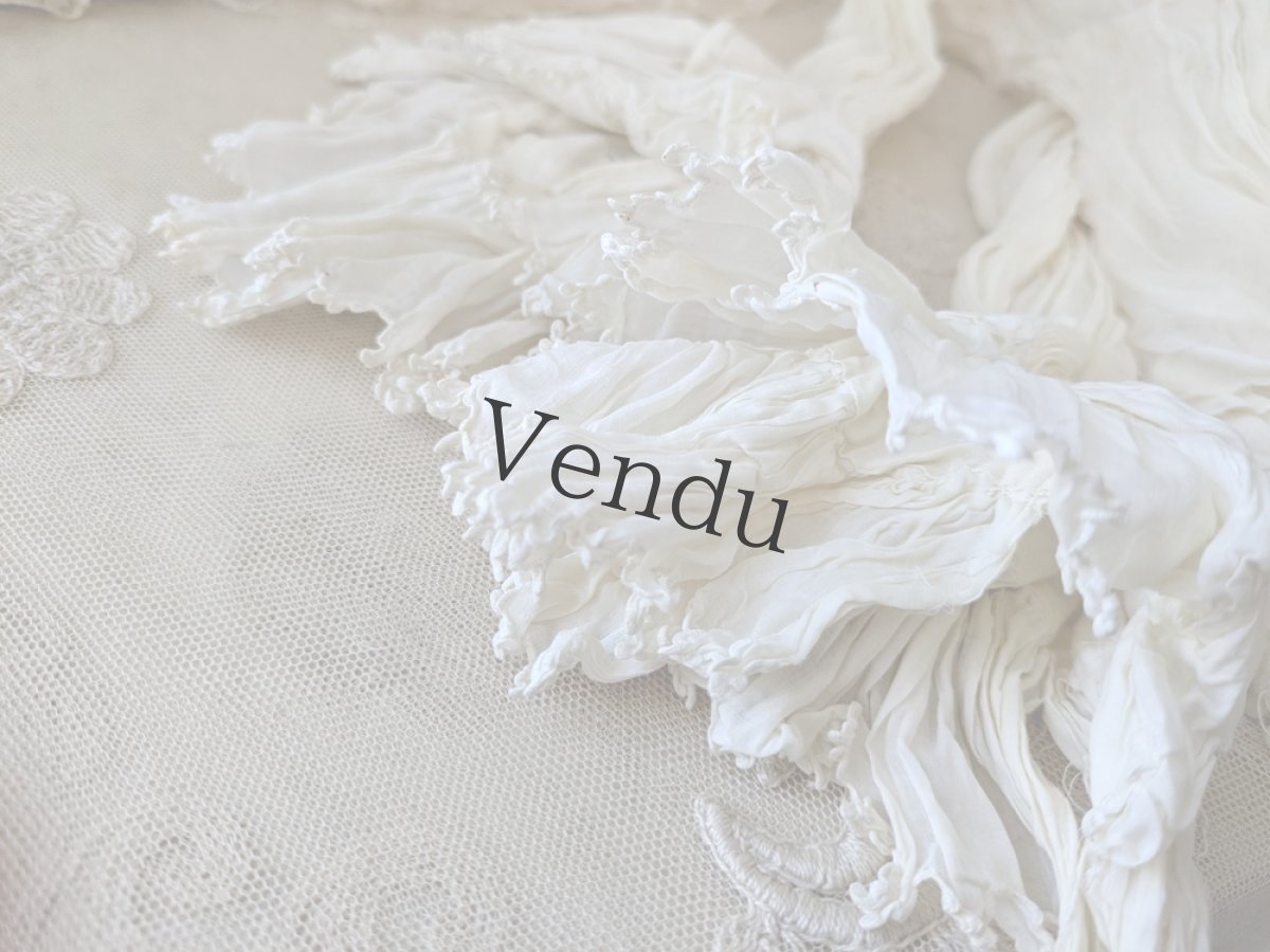 画像4: フランスアンティーク ペアのお袖 (4)