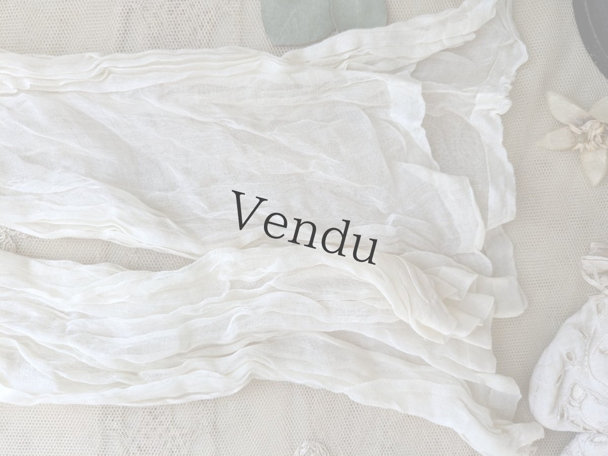 画像7: フランスアンティーク ペアのお袖 (7)