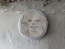 画像4: フランスアンティーク 巻きリボン Pon.24318 白 (4)