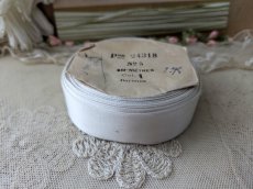 画像5: フランスアンティーク 巻きリボン Pon.24318 白 (5)