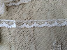 画像3: フランスアンティーク チュールスカラップレース 台紙巻き600cm／360cm (3)