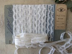 画像2: フランスアンティーク チュールスカラップレース 台紙巻き600cm／360cm (2)