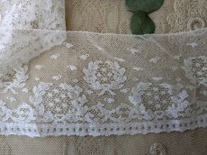 画像2: フランスヴィンテージ 幅広チュールレース 140cm (2)