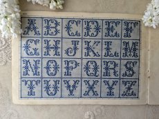 画像3: フランス 1882〜1934年 MAISON SAJOU アルファベット刺繍図案 Album No.366 (3)