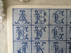 画像4: フランス 1882〜1934年 MAISON SAJOU アルファベット刺繍図案 Album No.366 (4)