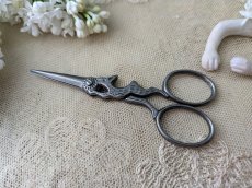 画像3: フランスヴィンテージ　野うさぎの手芸ばさみ (3)