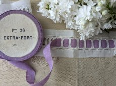 画像4: フランスアンティーク リボン通し穴のあるレース 65cm＋82cm (4)