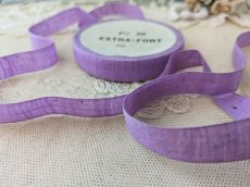 画像2: フランスヴィンテージ  巻きリボン Pon.36 ライラック (2)