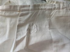 画像12: フランスアンティーク たっぷりレースのジュポン (12)