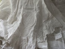 画像3: フランスアンティーク たっぷりレースのジュポン (3)