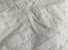 画像10: フランスアンティーク たっぷりレースのジュポン (10)