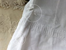 画像15: フランスアンティーク たっぷりレースのジュポン (15)