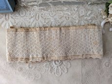 画像5: フランスアンティーク　サンプルレース  80cm (5)