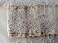 画像2: フランスアンティーク　サンプルレース  80cm (2)