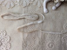 画像3: フランスアンティーク　極細5.5mm幅レース  270cm (3)
