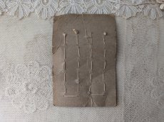 画像7: フランスアンティーク コロゾボタンシート 8mm (7)
