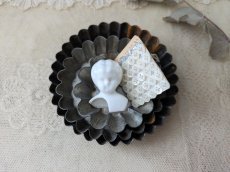 画像1: フランス蚤の市 お菓子のモールド3種（5個）セット (1)