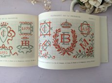 画像8: フランスアンティーク DMC アルファベ刺繍図案 ALPHABET DE LA BRODEUSE (8)