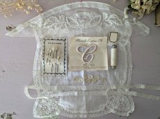 画像1: フランス蚤の市 メルスリーセット  Blanche (1)