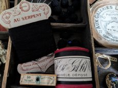 画像5: フランス 20世紀初頭 糸巻き2色セット AU SERPENT (5)