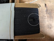 画像7: フランスアンティーク ラベルつき装飾用コード Pon.5088 (7)
