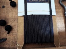 画像3: フランスアンティーク ラベルつき装飾用コード Pon.5088 (3)