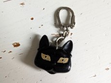 画像5: フランス 1960年代 猫ちゃんキーホルダー MARCHAL (5)