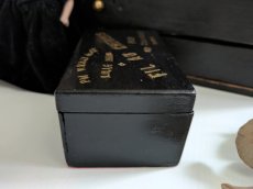 画像7: フランス 20世紀初頭 小さな木箱 FIL AU CHINOIS (7)