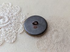 画像4: フランス 1900年前後 メタルボタン ノアール 30mm (4)