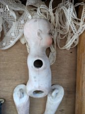 画像6: ドイツ1900年前後　ビスクドール ボディ+足ペア 16.5cm (6)