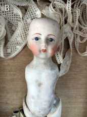 画像15: ドイツ1900年前後　ビスクドール ボディ+足ペア 16.5cm (15)