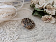 画像3: フランス 1900年前後 アールヌーヴォーメタルボタン 21mm (3)