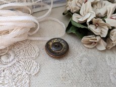 画像4: フランス 1900年前後 アールヌーヴォーメタルボタン 21mm (4)