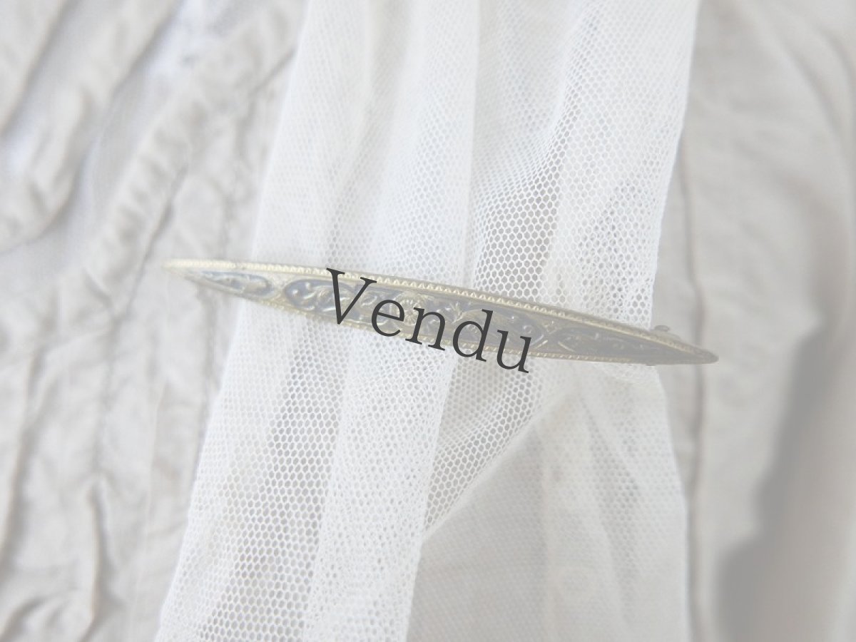 画像3: フランスアンティーク　ドラゴンの神秘的なメタルブローチ (3)